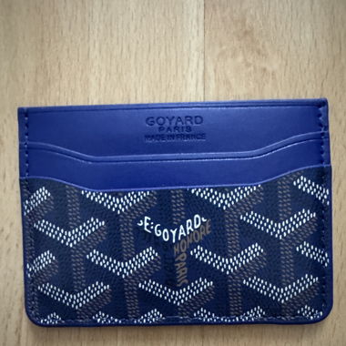Goyard Cardholder Blue