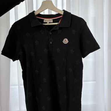 Polo Moncler noir