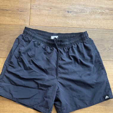 Black summer adidas shorts