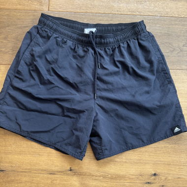 Black summer adidas shorts