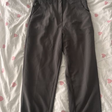 Pantalon en tissu gris AMISU Taille 42