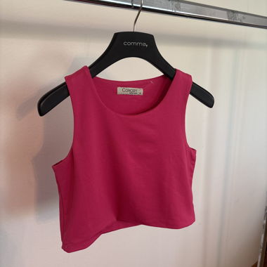 Pink Cropped Top