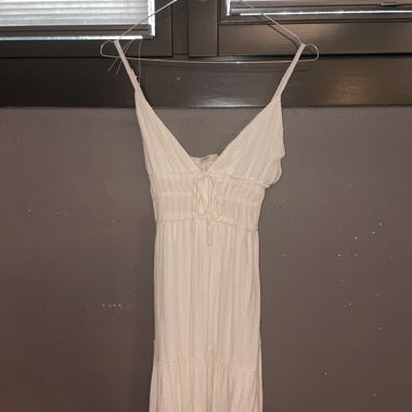 Robe courte blanche