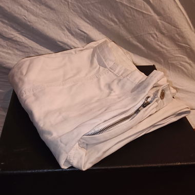 Pantalon H&M relaxed fit blanc taille 31