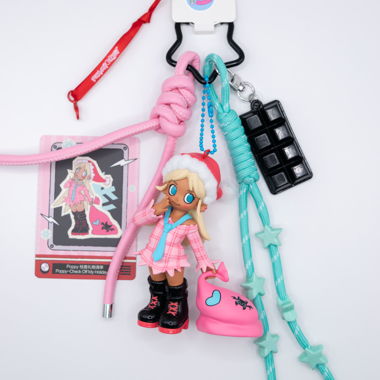 POP MART Peach Riot Mixtapes Keychain Bag Charm