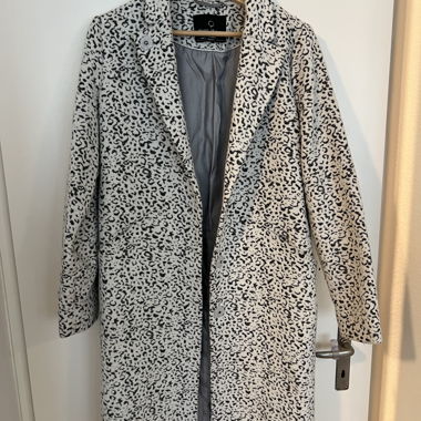 Manteau imprimé léopard