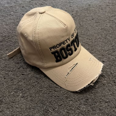 Cappellino beige Boston