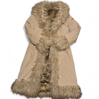 Manteau Superdry à bordure en fausse fourrure
