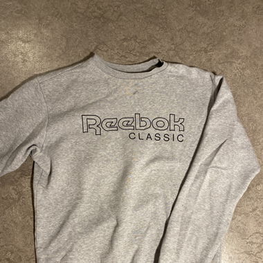 reebok sweater grau