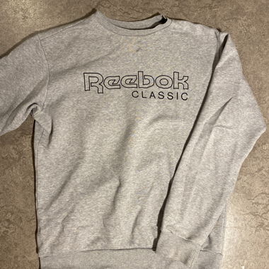 reebok sweater grau