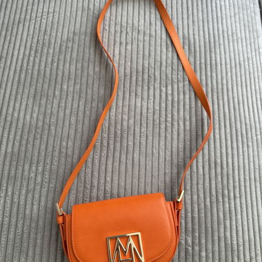 Orange Umhängetasche