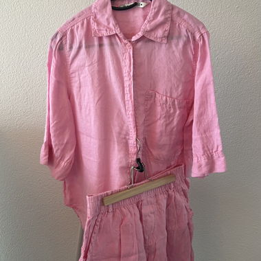 Coordinato due pezzi ZARA rosa