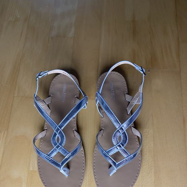 Silver Anne Field Sandalen