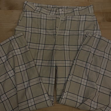 Pantaloni in tessuto a quadri NORR
