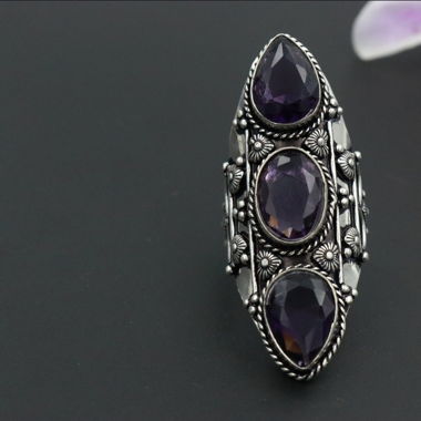 Bague ethnique indienne 