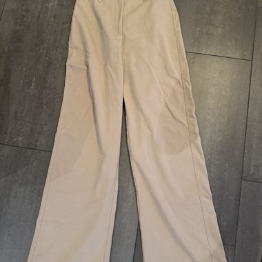Pantaloni da donna beige