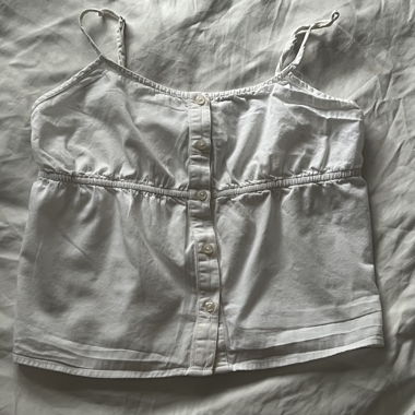 Brandy Mellvile White Tank 