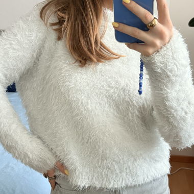Flauschiger Pullover