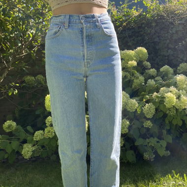 Ribcage jeans Levis bleu