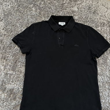 Polo Lacoste noir