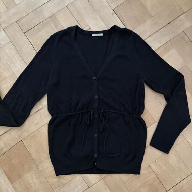 Schwarzer Intimissimi Strick-Cardigan