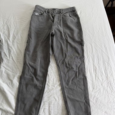 Kani Grau Cargo Jeans