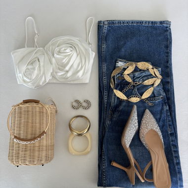 Jeans Bershka Wide Leg, Grösse 32