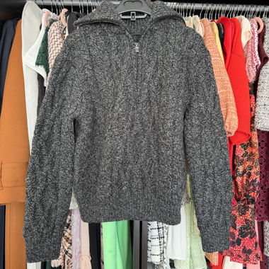 Sweat à capuche tricot The Kooples