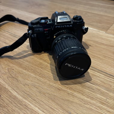 Pentax SLR Camera with Lens