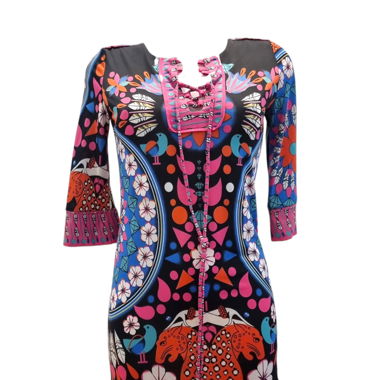 Diane von Furstenberg Kleid 60's Style, vintage