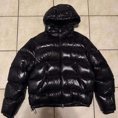 Zara Puffer, glossy black