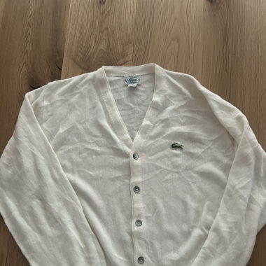 Cardigan Lacoste beige 