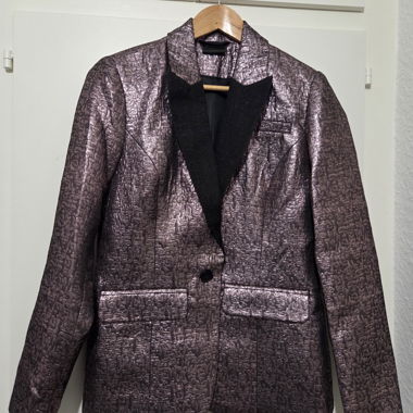 Blazer rose-diamant avec paillettes neuf
