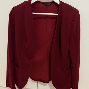 Burgundy Blazer