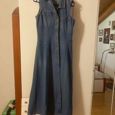 Robe chemise en jean