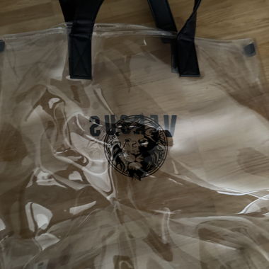 Transparent Versace Shopper
