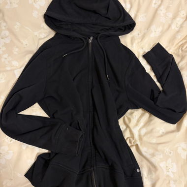 Black Zip Hoodie