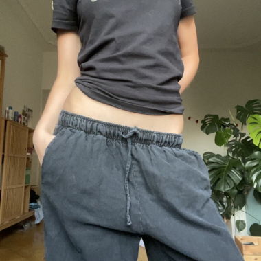 Black Linen Pants