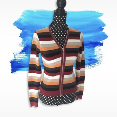 2000s Pullover mit endlosem Reissverschluss 