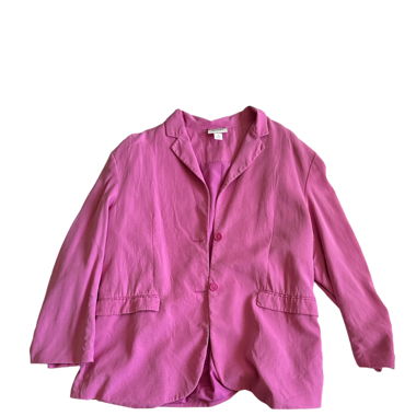monki - pink over size blazer 