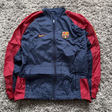 Nike FC Barcelona giacca antivento S