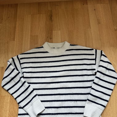 Uniqlo Striped Knit Sweater