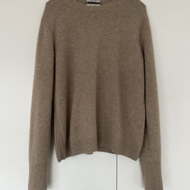 COS cashmere sweater beige, size M