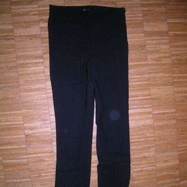 schwarze schmale Stoffhose, ZARA 28