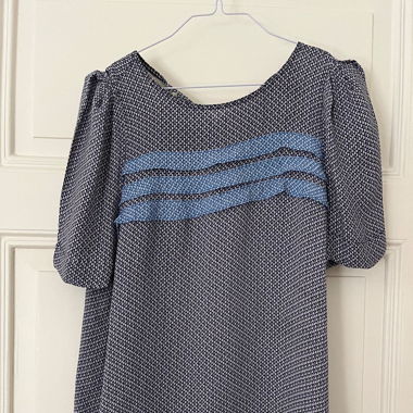 Marc by Marc Jacobs Seidenbluse in Blau