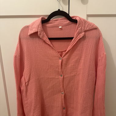 pink musselin Hemd