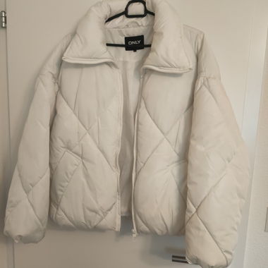 Giubbotto trapuntato bianco ONLY