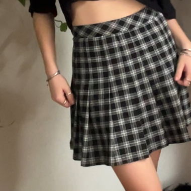 skirt | checkered