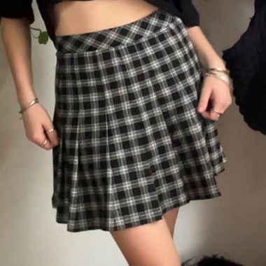 skirt | checkered