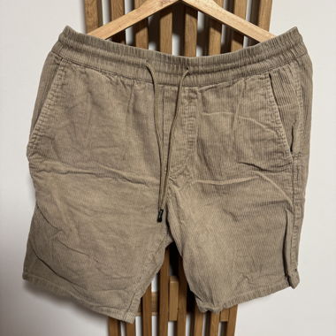 ONLY & SONS Cord Shorts Beige Size M